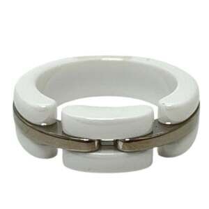 CHANEL Authentic White Ring